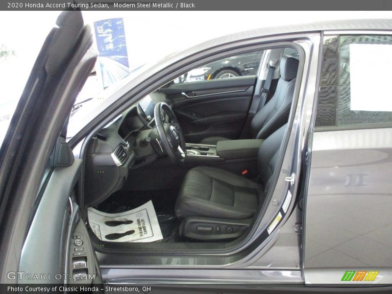 Modern Steel Metallic / Black 2020 Honda Accord Touring Sedan