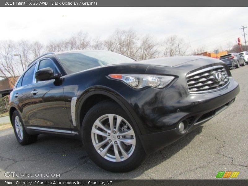 Black Obsidian / Graphite 2011 Infiniti FX 35 AWD