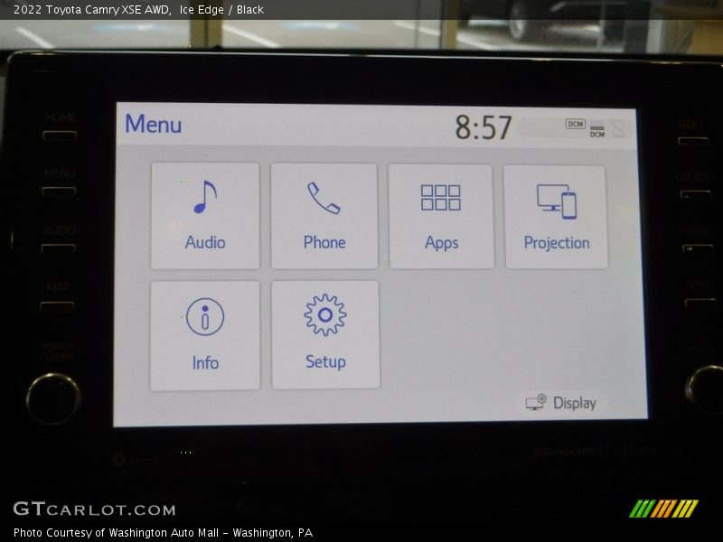 Ice Edge / Black 2022 Toyota Camry XSE AWD