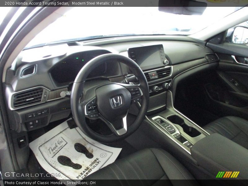 Modern Steel Metallic / Black 2020 Honda Accord Touring Sedan