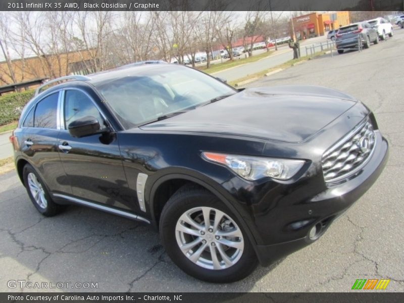 Black Obsidian / Graphite 2011 Infiniti FX 35 AWD