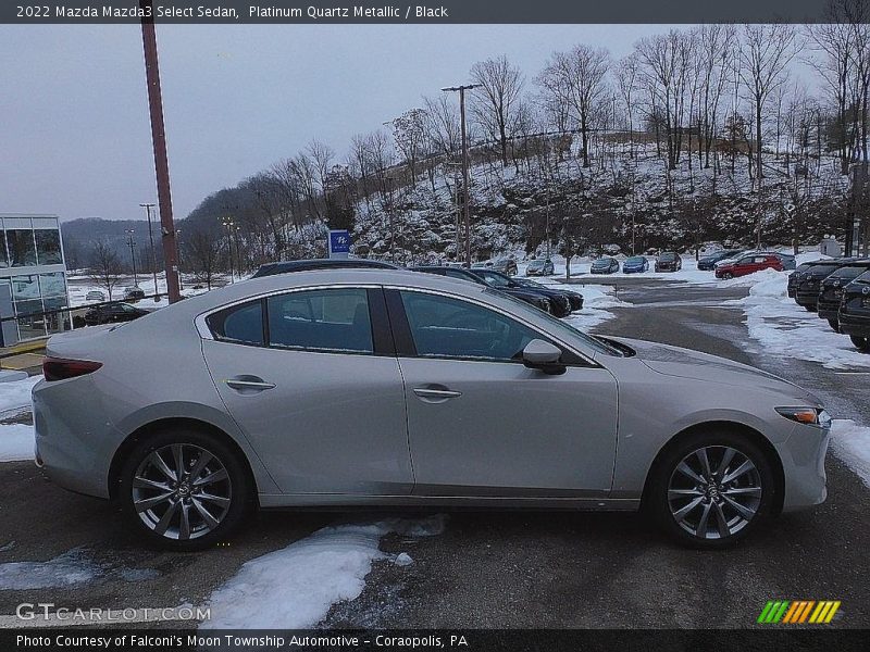  2022 Mazda3 Select Sedan Platinum Quartz Metallic