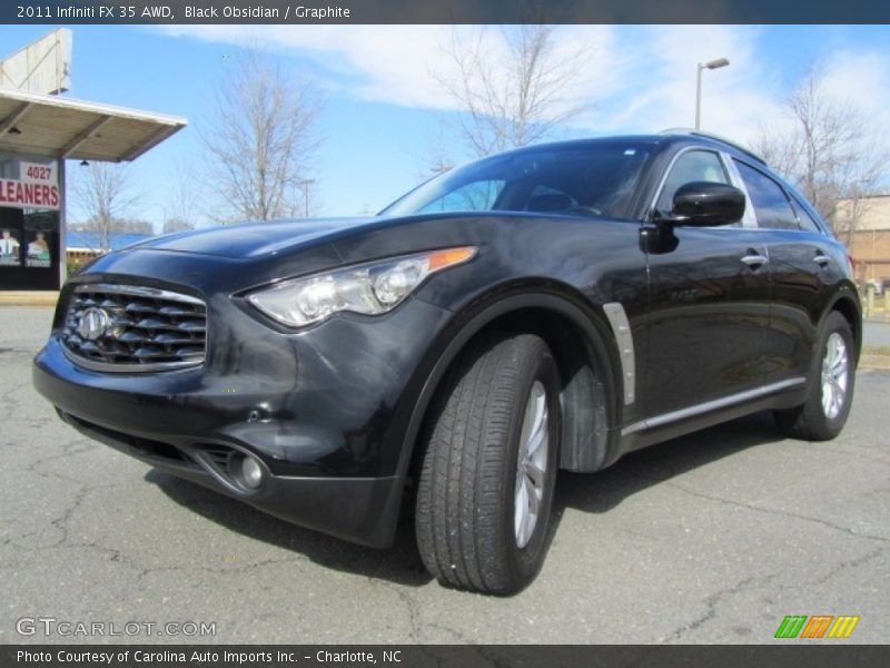 Black Obsidian / Graphite 2011 Infiniti FX 35 AWD