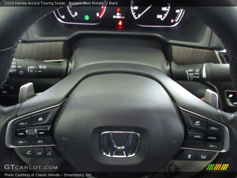 Modern Steel Metallic / Black 2020 Honda Accord Touring Sedan