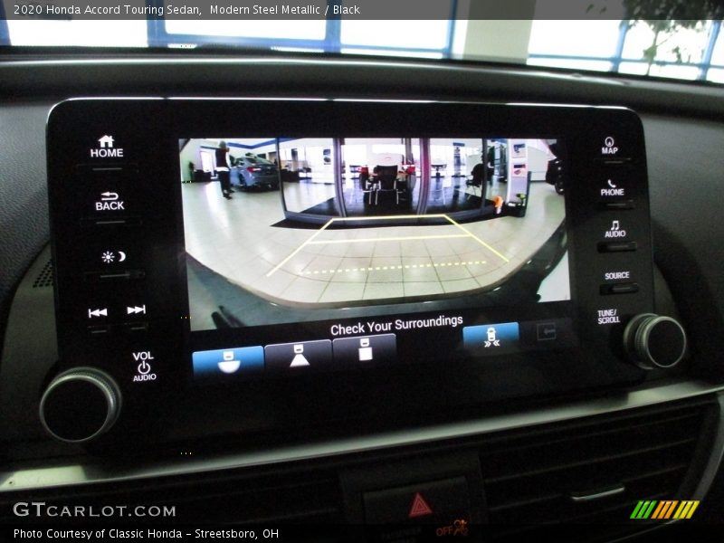 Modern Steel Metallic / Black 2020 Honda Accord Touring Sedan