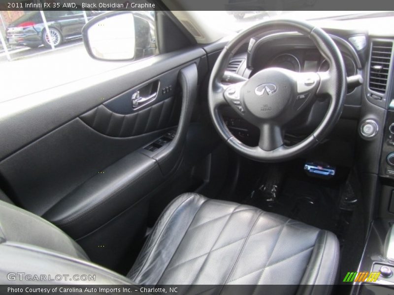 Black Obsidian / Graphite 2011 Infiniti FX 35 AWD