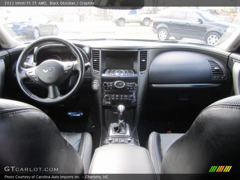 Black Obsidian / Graphite 2011 Infiniti FX 35 AWD