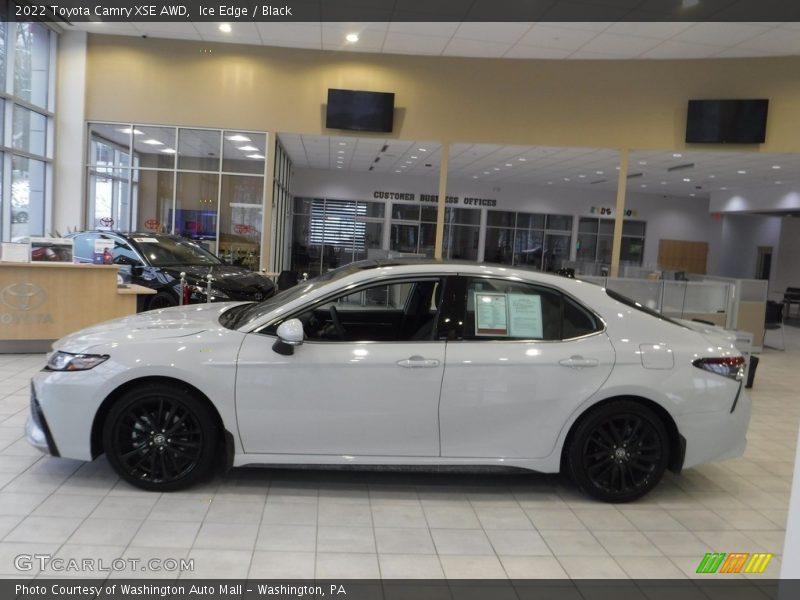 Ice Edge / Black 2022 Toyota Camry XSE AWD