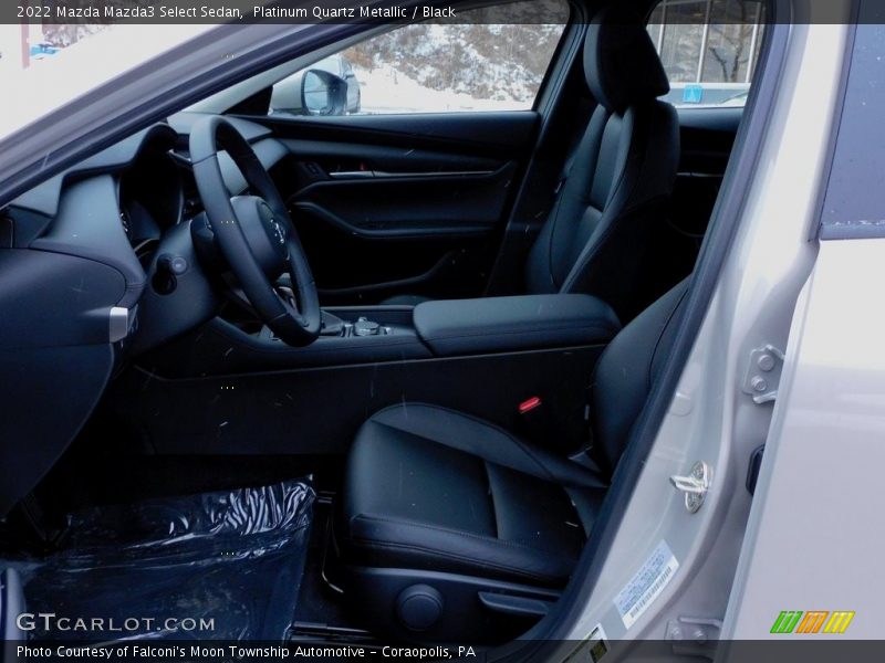 Front Seat of 2022 Mazda3 Select Sedan