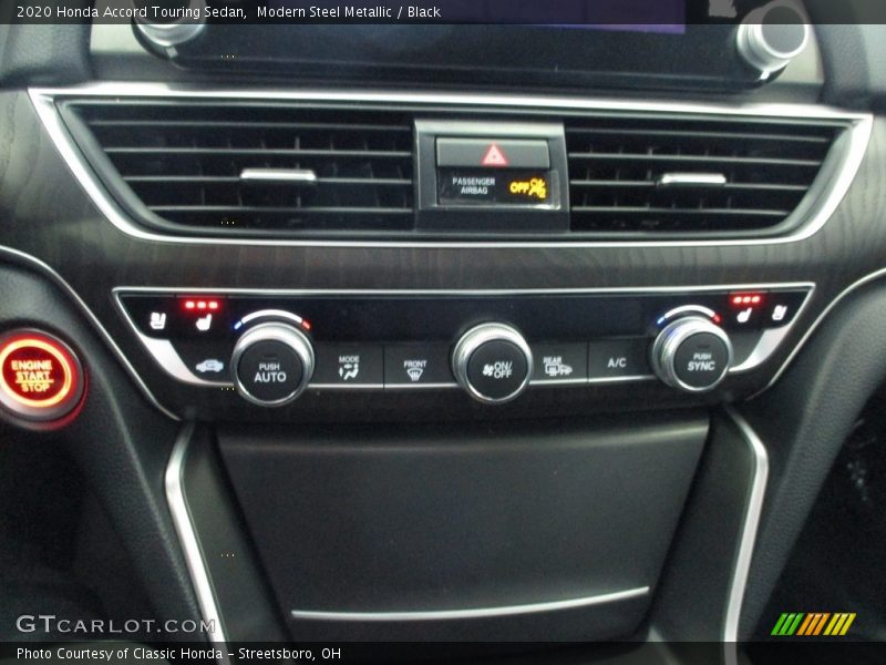 Modern Steel Metallic / Black 2020 Honda Accord Touring Sedan