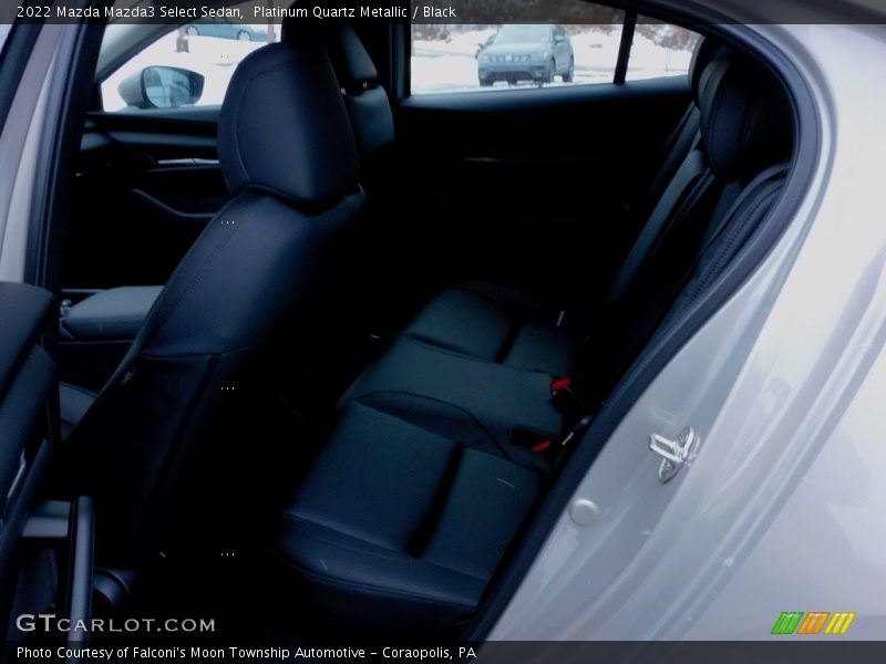 Platinum Quartz Metallic / Black 2022 Mazda Mazda3 Select Sedan