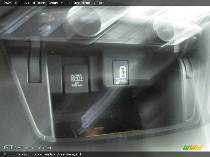 Modern Steel Metallic / Black 2020 Honda Accord Touring Sedan