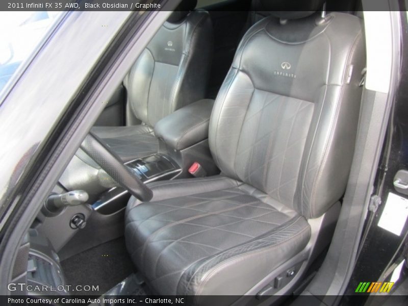 Black Obsidian / Graphite 2011 Infiniti FX 35 AWD