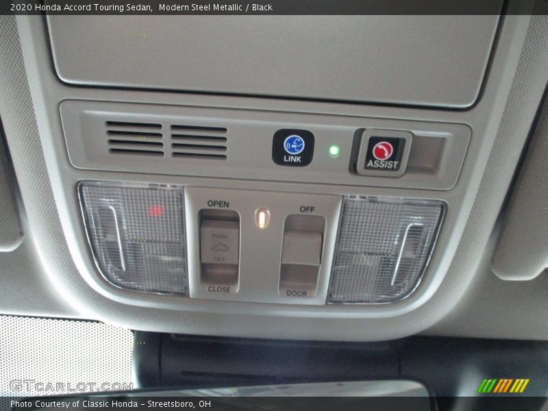 Modern Steel Metallic / Black 2020 Honda Accord Touring Sedan