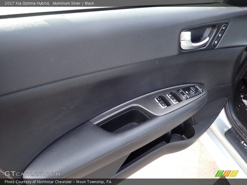 Aluminum Silver / Black 2017 Kia Optima Hybrid
