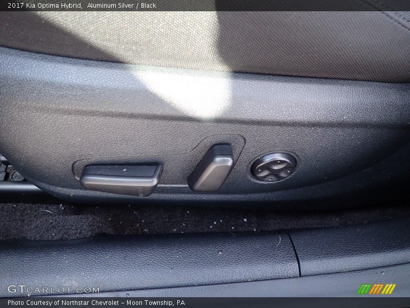 Aluminum Silver / Black 2017 Kia Optima Hybrid