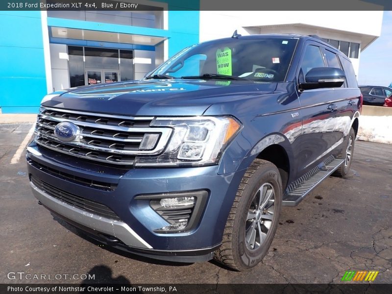 Blue / Ebony 2018 Ford Expedition XLT 4x4