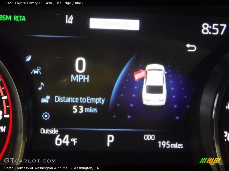 Ice Edge / Black 2022 Toyota Camry XSE AWD