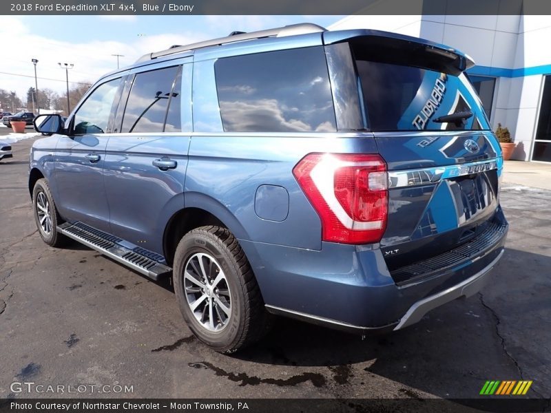 Blue / Ebony 2018 Ford Expedition XLT 4x4