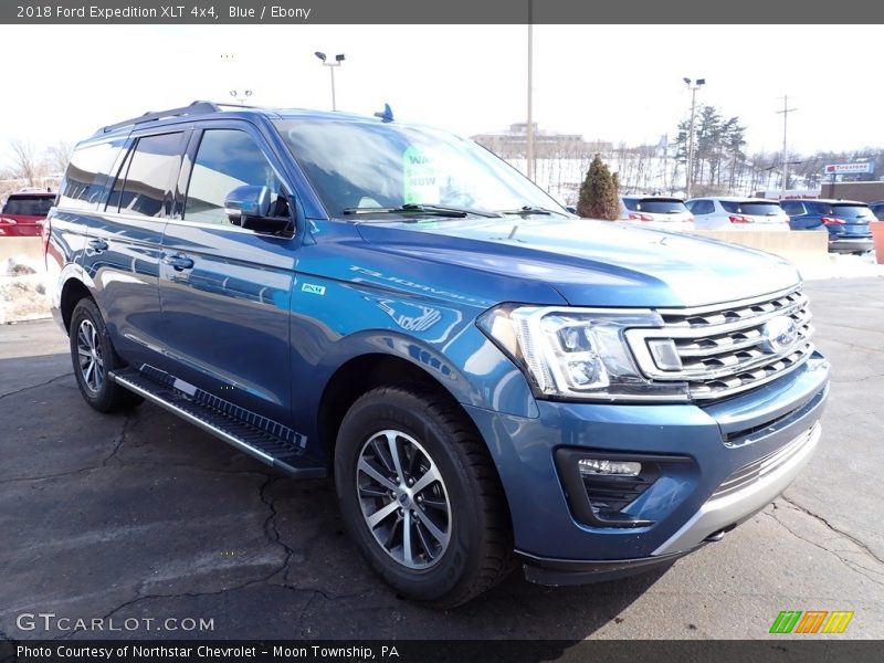 Blue / Ebony 2018 Ford Expedition XLT 4x4