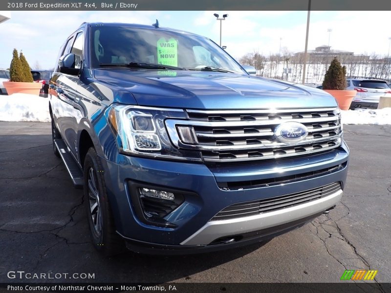 Blue / Ebony 2018 Ford Expedition XLT 4x4