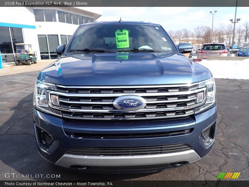 Blue / Ebony 2018 Ford Expedition XLT 4x4
