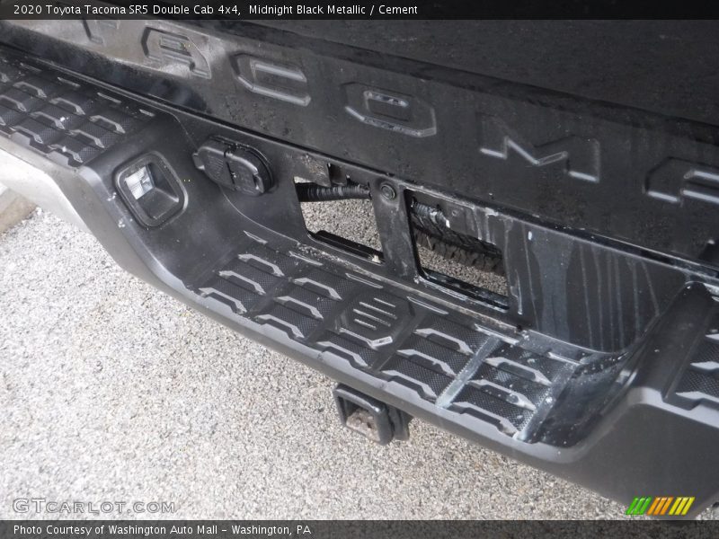 Midnight Black Metallic / Cement 2020 Toyota Tacoma SR5 Double Cab 4x4