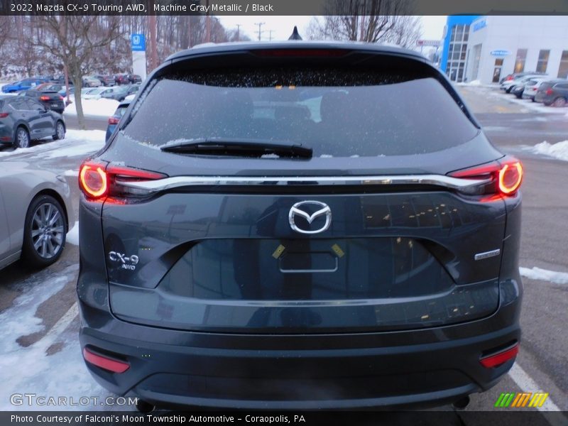 Machine Gray Metallic / Black 2022 Mazda CX-9 Touring AWD