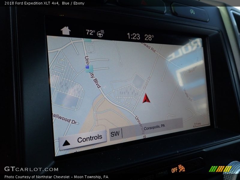 Blue / Ebony 2018 Ford Expedition XLT 4x4