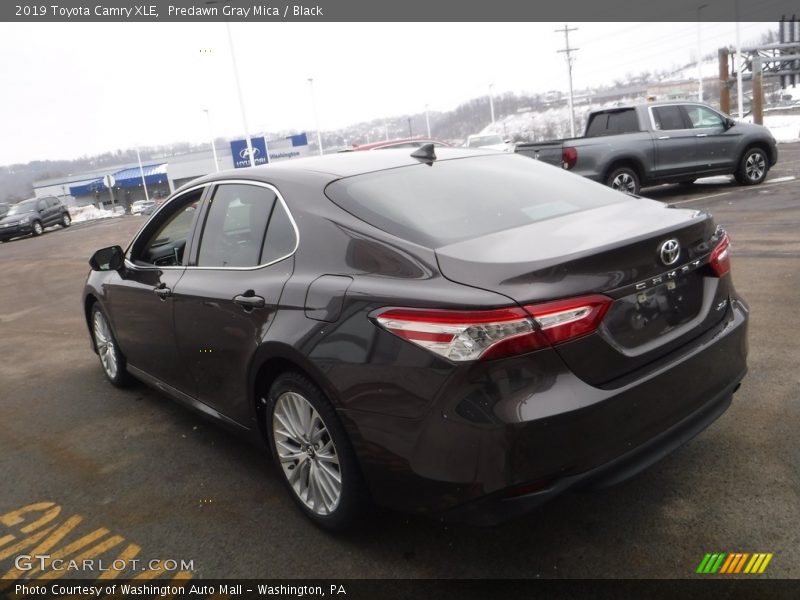 Predawn Gray Mica / Black 2019 Toyota Camry XLE