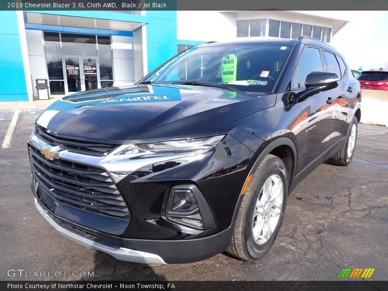Black / Jet Black 2019 Chevrolet Blazer 3.6L Cloth AWD