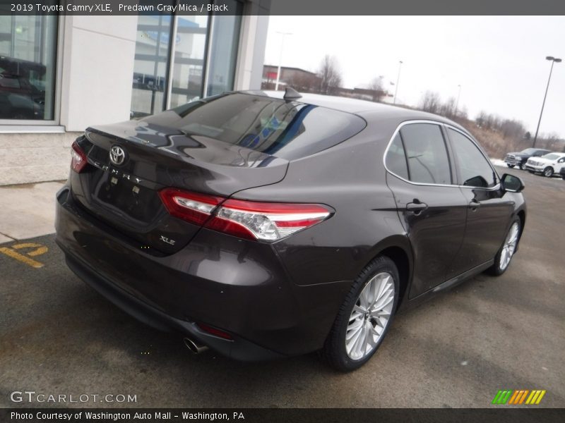 Predawn Gray Mica / Black 2019 Toyota Camry XLE