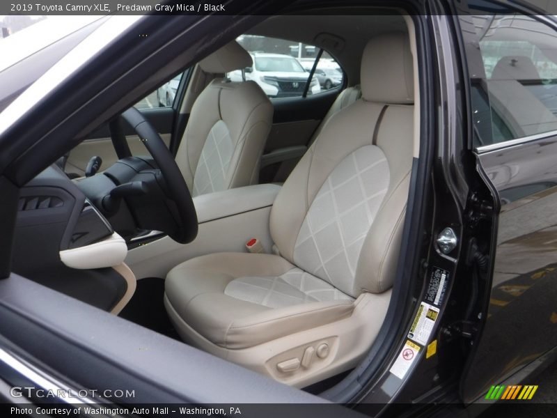 Predawn Gray Mica / Black 2019 Toyota Camry XLE