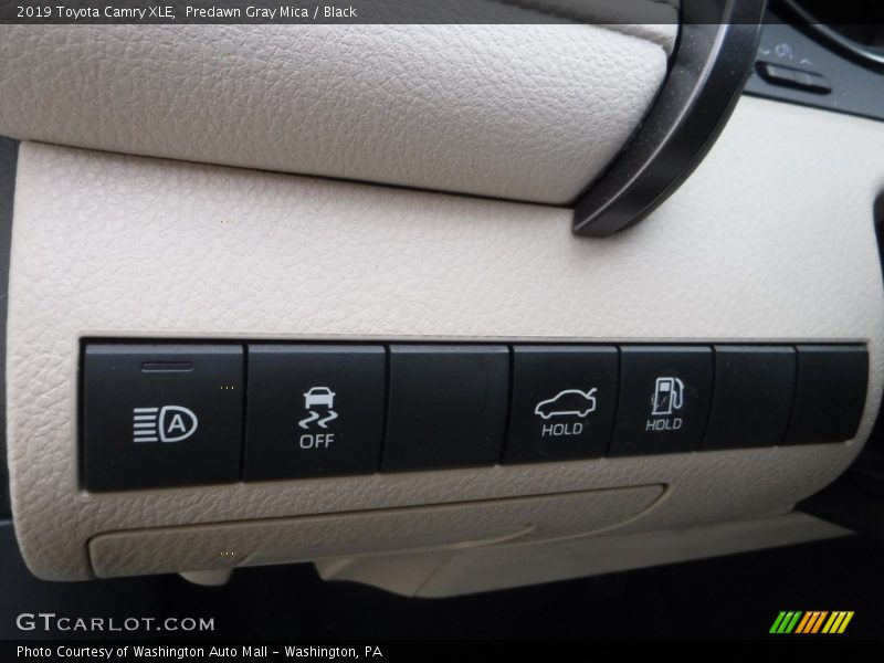 Predawn Gray Mica / Black 2019 Toyota Camry XLE