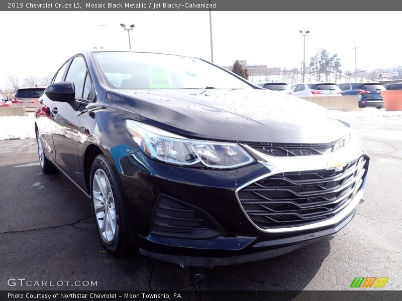 Mosaic Black Metallic / Jet Black/­Galvanized 2019 Chevrolet Cruze LS