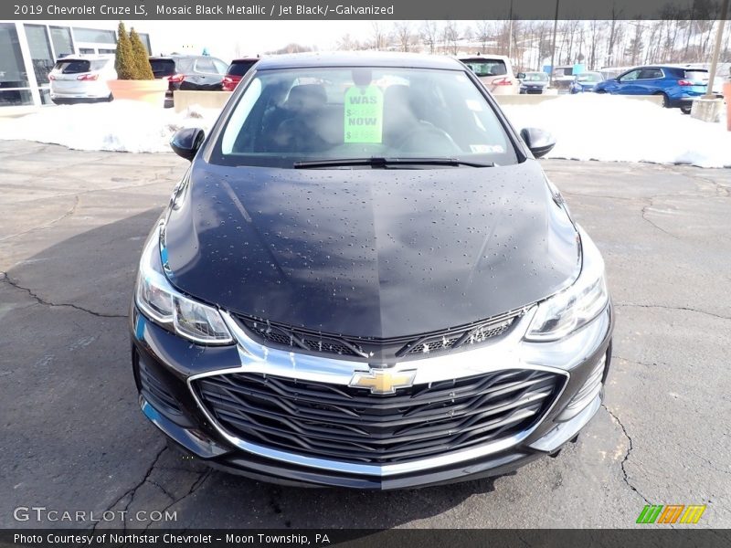 Mosaic Black Metallic / Jet Black/­Galvanized 2019 Chevrolet Cruze LS