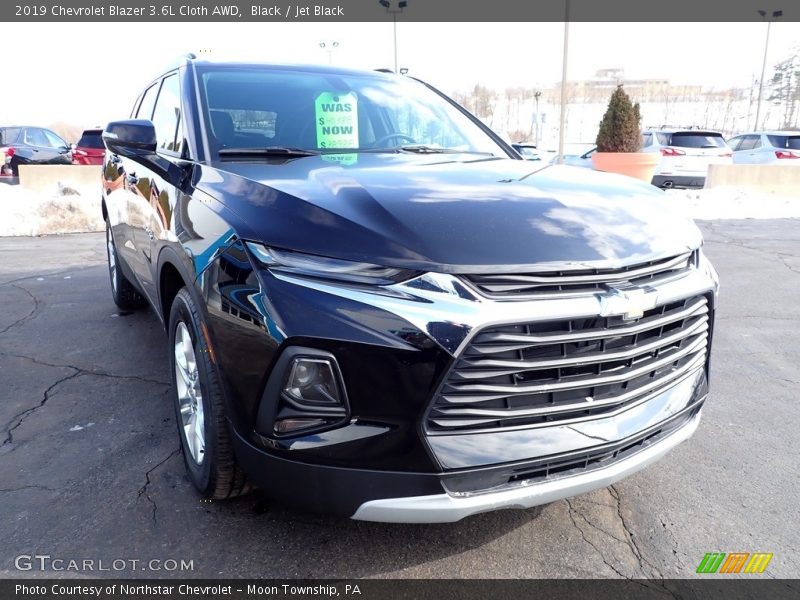 Black / Jet Black 2019 Chevrolet Blazer 3.6L Cloth AWD