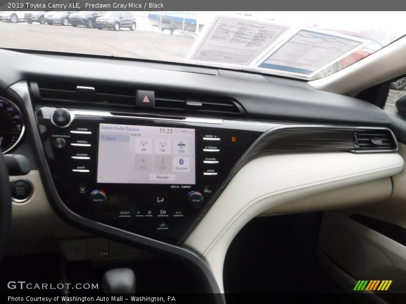 Predawn Gray Mica / Black 2019 Toyota Camry XLE