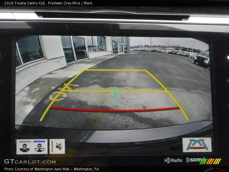 Predawn Gray Mica / Black 2019 Toyota Camry XLE