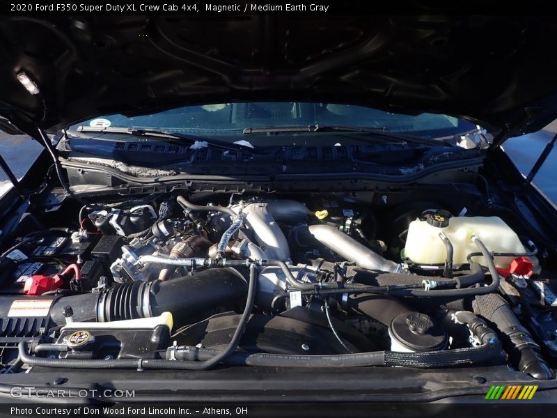 Magnetic / Medium Earth Gray 2020 Ford F350 Super Duty XL Crew Cab 4x4