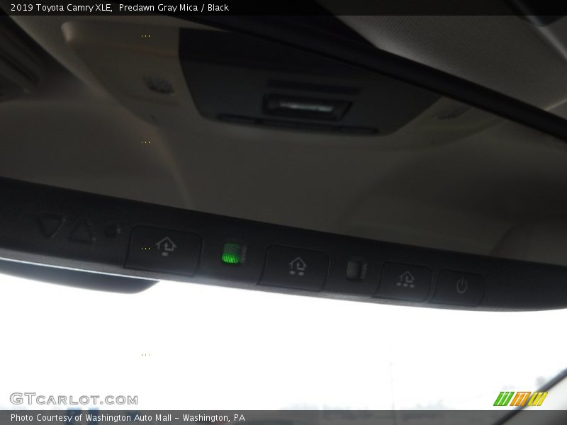 Predawn Gray Mica / Black 2019 Toyota Camry XLE