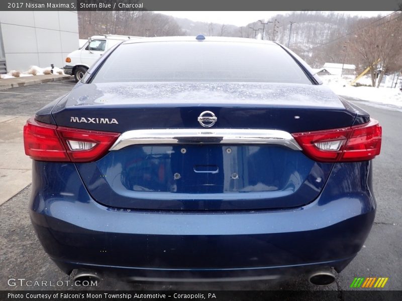 Storm Blue / Charcoal 2017 Nissan Maxima S