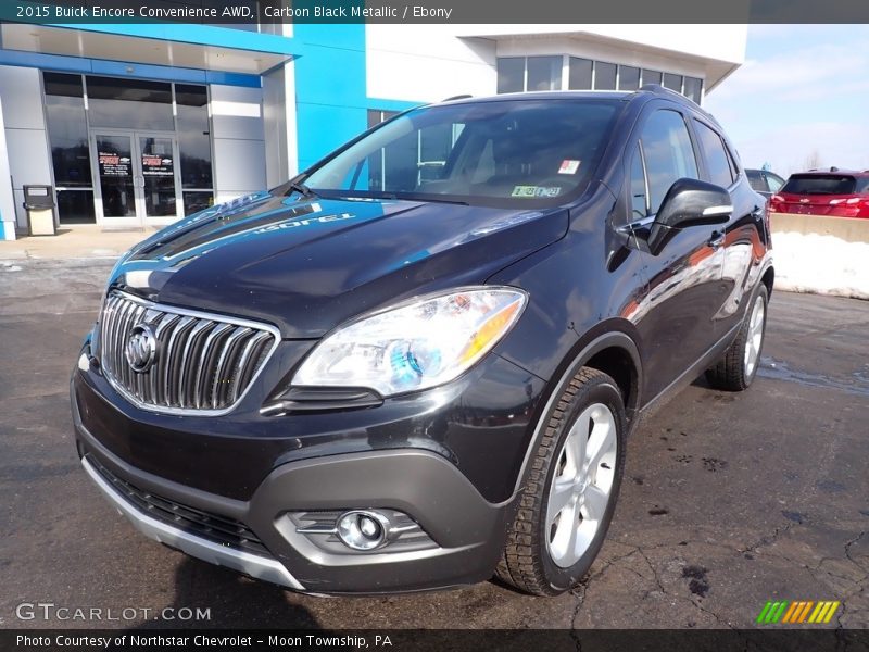 Carbon Black Metallic / Ebony 2015 Buick Encore Convenience AWD