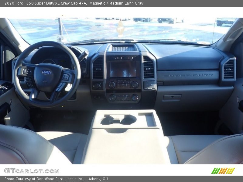 Magnetic / Medium Earth Gray 2020 Ford F350 Super Duty XL Crew Cab 4x4