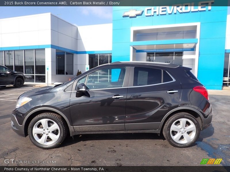 Carbon Black Metallic / Ebony 2015 Buick Encore Convenience AWD