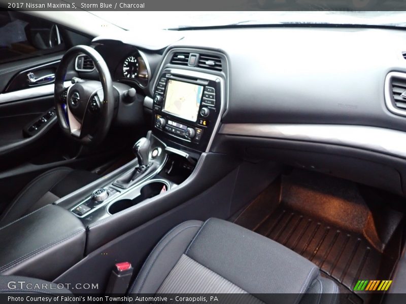 Storm Blue / Charcoal 2017 Nissan Maxima S