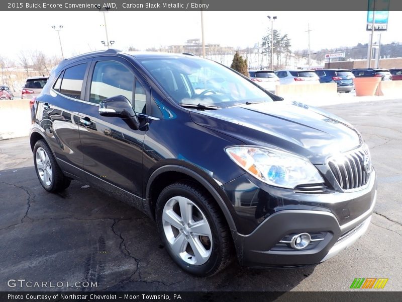 Carbon Black Metallic / Ebony 2015 Buick Encore Convenience AWD