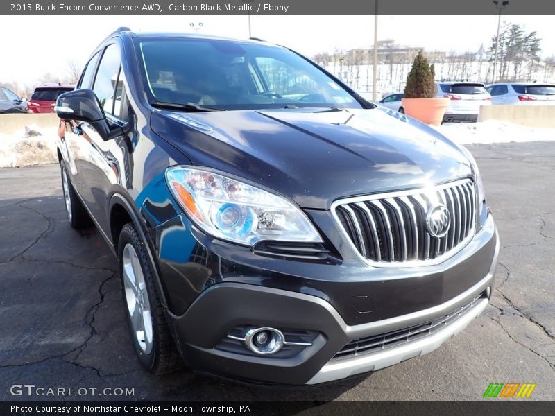 Carbon Black Metallic / Ebony 2015 Buick Encore Convenience AWD