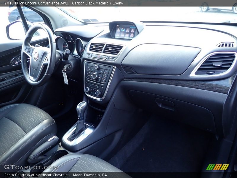Carbon Black Metallic / Ebony 2015 Buick Encore Convenience AWD