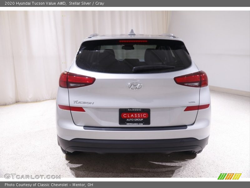 Stellar Silver / Gray 2020 Hyundai Tucson Value AWD